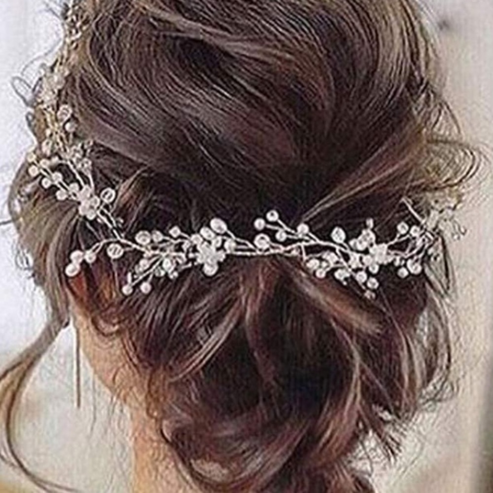 ❌SOLD NWOT Bridal Hair Vine/Garland - Picture 8 of 8